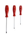 Cross-point screwdrivers Royalty Free Stock Photo