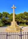 Gibraltar Cross of Sacrifice. British Overseas Territory, UK