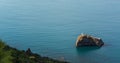 Cross on the Saint George rock near cape Fiolent.