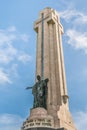 Cross and sculpture of the Fatherland on the Monumento a los Caidos