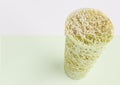 Cross section of an advanced osteoporosis -high details - Stage 4 - 3d rendering Royalty Free Stock Photo