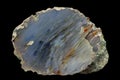 A cross-section of agate