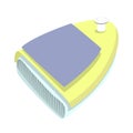 Cross section of inflatable sup board demonstrating its inner structure. Drop stitch weave technology illustration. Royalty Free Stock Photo