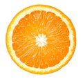 Cross section of orange Royalty Free Stock Photo
