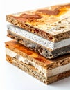 Cross-Section of Sustainable Building Material Samples Royalty Free Stock Photo