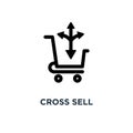 cross sell icon. cross sell concept symbol design, vector illust