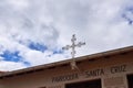 Cross on a sky background