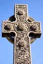 Cross Statue with blue sky background Royalty Free Stock Photo