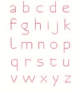 Cross Stitch ALphabet