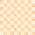 Cross-stitched pattern. Seamless vector