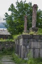 Cross stones in Haghpat, Lori province of Armenia