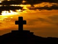 Cross at sunset 1