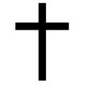 Cross symbol with white background.