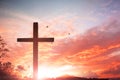 The Cross symbol of redemption, good friday, salvation Royalty Free Stock Photo