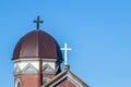 The cross, a symbol of the sacrifice of Jeasus Christ and the Christian religious faith