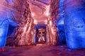 Cross and Thombstone in Zipaquira Salt Cathedral, Colombia