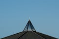 Cross on top of a church Royalty Free Stock Photo