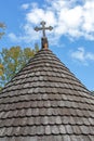 Wood Cross Church Royalty Free Stock Photo