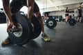 Cross Training Athletes Working Out