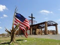 The Cross Triumphs over Joplin Royalty Free Stock Photo