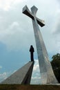 The Cross of Trust monument in Przemysl, Poland