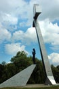 The Cross of Trust monument in Przemysl, Poland