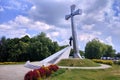 The Cross of Trust monument in Przemysl, Poland