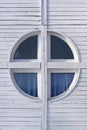 Cross window Royalty Free Stock Photo
