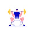 Crossbar Weight Lifting Composition