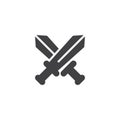 Crossed Swords vector icon