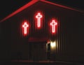 Crosses on a Church