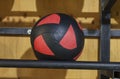 Crossfit items in a gym