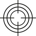 Crosshair target detailed