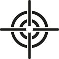 Crosshair target icon