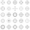 Crosshairs Royalty Free Stock Photo