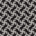 Crosshatch vector seamless geometric pattern.