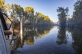 Crossing Adelaid rivercrossing  in Kakadu National Park, Australia Royalty Free Stock Photo