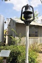 Crossing Bell Warning Signal At Level Crossing