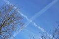 Crossing Contrails