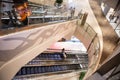 Escalators in a mall Royalty Free Stock Photo