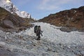 Crossing the ice