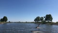 Crossing the IJssel river around Dieren