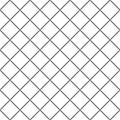 Crossing intersect sea ropes diagonal net seamless pattern. Royalty Free Stock Photo