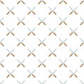 Crossing knife pattern seamless vector