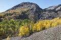 Crossing the mountains near Crested Butte in Colorado