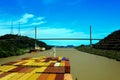 Crossing the Panama Canal, Culebra Cut