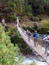 Crossing the river