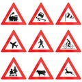 Crossing Signs in Austria