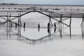 Crossing Under the Ocean Bridge Royalty Free Stock Photo