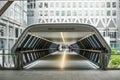 Crossrail Place, Canary Wharf, London Royalty Free Stock Photo